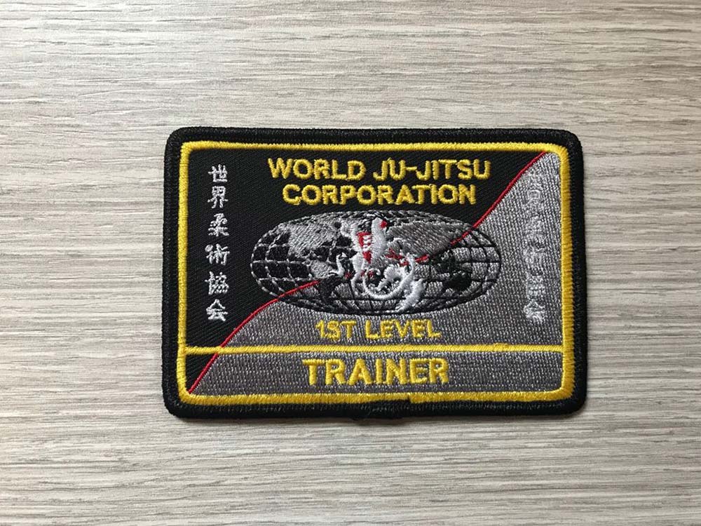 Wjjc Trainer 1st Level Badge World Ju Jitsu Corporation Wjjf