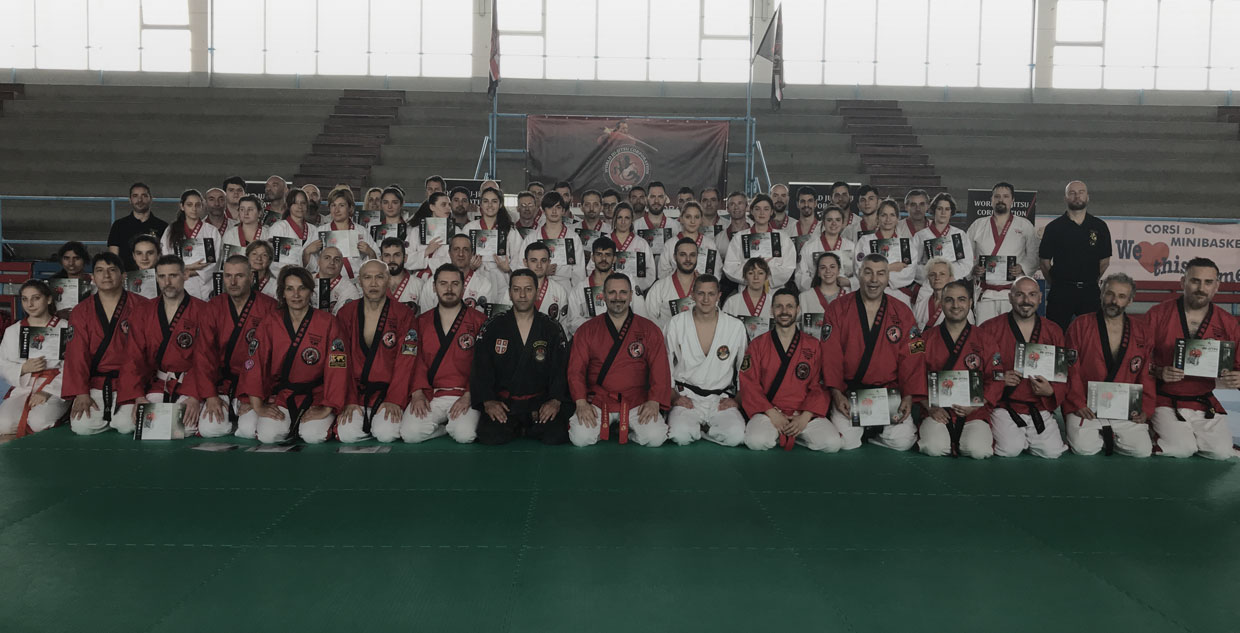 INTERNATIONAL KISHIDŌ JU-JITSU SEMINAR & DAN AWARDS – MONTECATINI TERME, ITALY (2018)