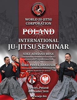 Wjjc Poland Ju Jitsu Soke Adriano Busa Wjjf Soke Robert Clark World Ju Jitsu Corporation Soke Pawel Handzlik tn