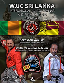 Wjjc Sri Lanka World Ju Jitsu Corporation Sensei Fernando Presanna Soke Adriano Busa Ju Jitsu Jiu Jutsu tn