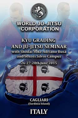 Cagliari kyu grading ju-jitsu seminar - june 26-27-28 2015 