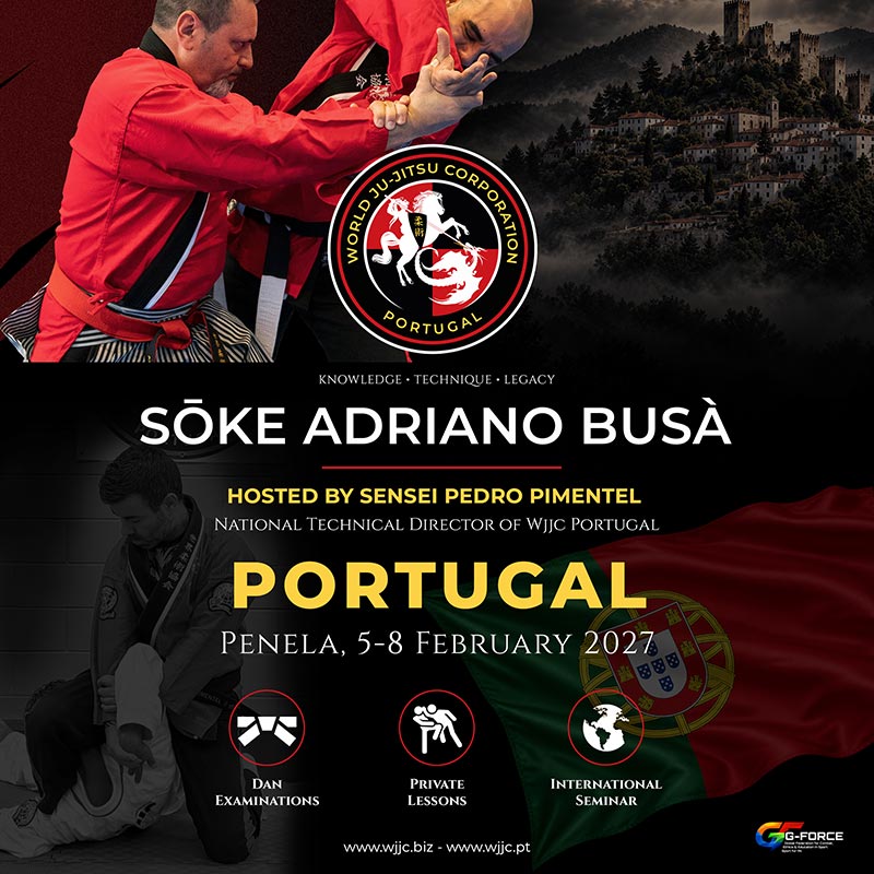 OFFICIAL WJJC INTERNATIONAL SEMINAR, PRIVATE CLASSES and DAN GRADING WJJC PORTUGAL